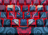 Hayabusa 60% Keyboard - Red Oni Dragon - Alpherior Keys