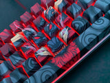 Hayabusa 60% Keyboard - Red Oni Dragon - Alpherior Keys