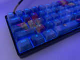 Hayabusa 60% Keyboard - Blue Gem - Alpherior Keys