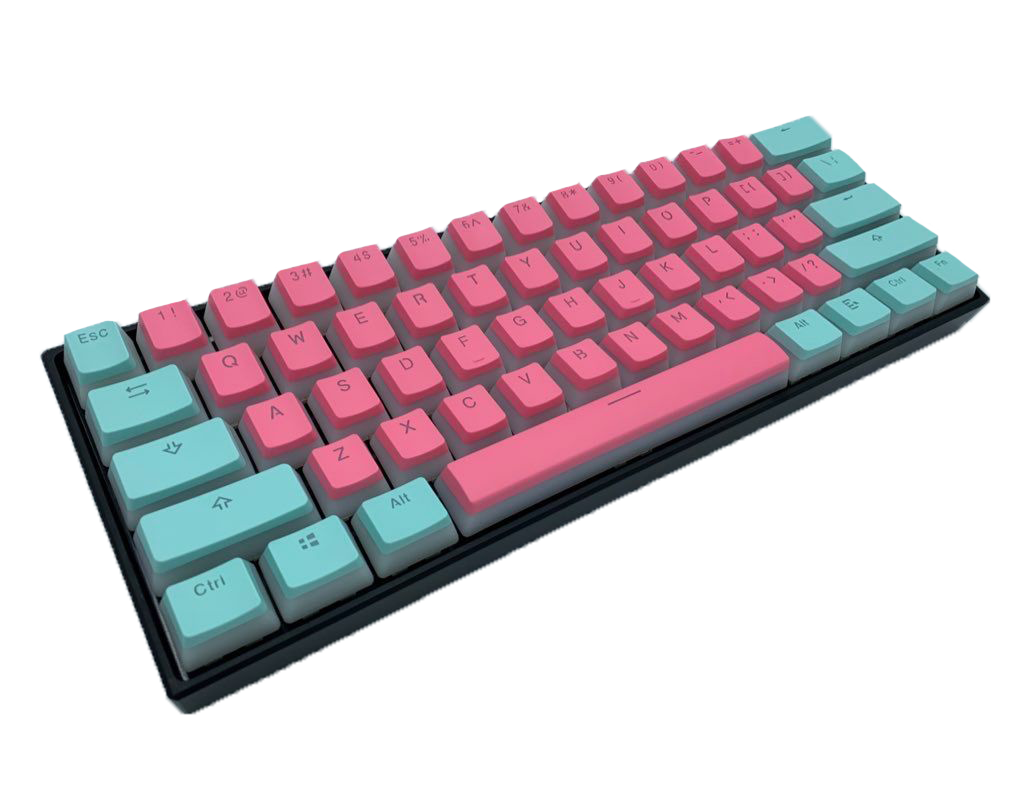 Miami V1 Keycap Set (Pudding) - Alpherior Keys