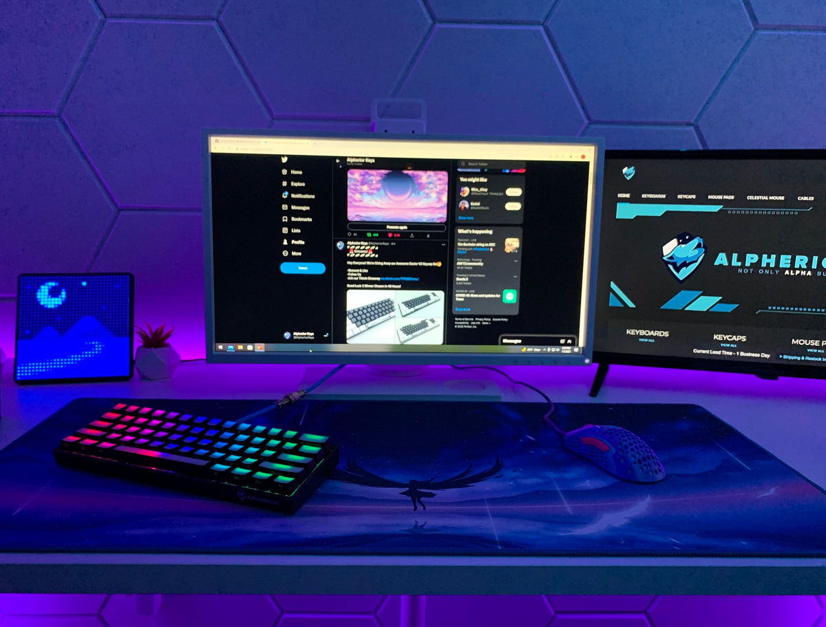 Inverted Pudding Keycap Set Alpherior Keys