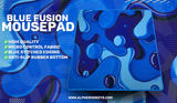 Blue Fusion Mouse Pad - Alpherior Keys