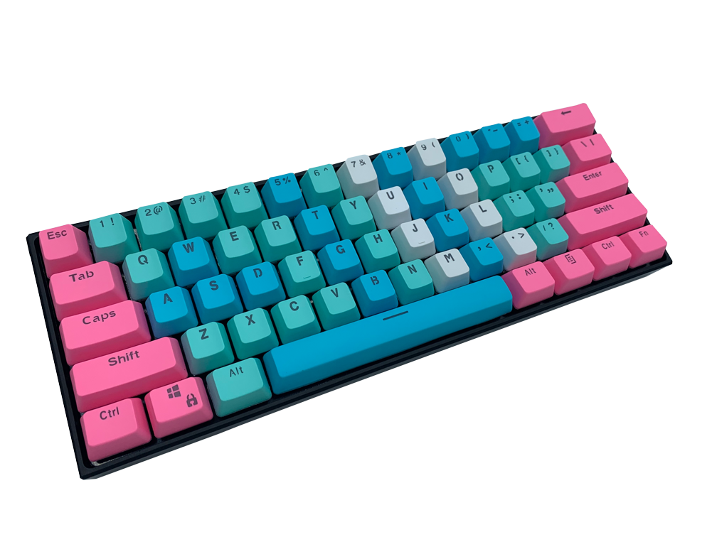Hayabusa 60% Keyboard - Cosmic Candy V2 | Alpherior Keys