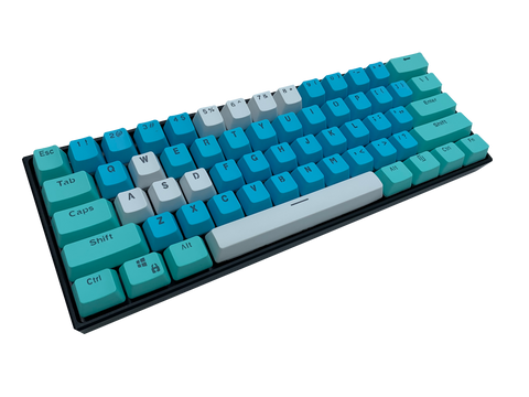 Hayabusa 60% Keyboard - Frostbite - Alpherior Keys