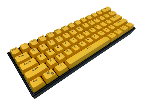 Yellow Keycap Set - Alpherior Keys - Alpherior Keys