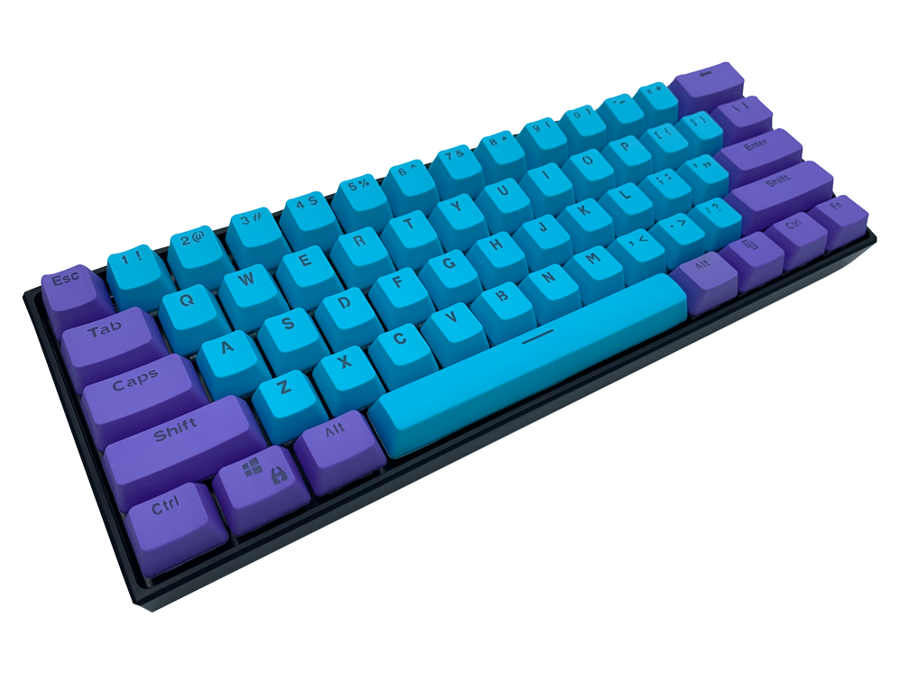 Hayabusa 60% Keyboard - Amethyst V1