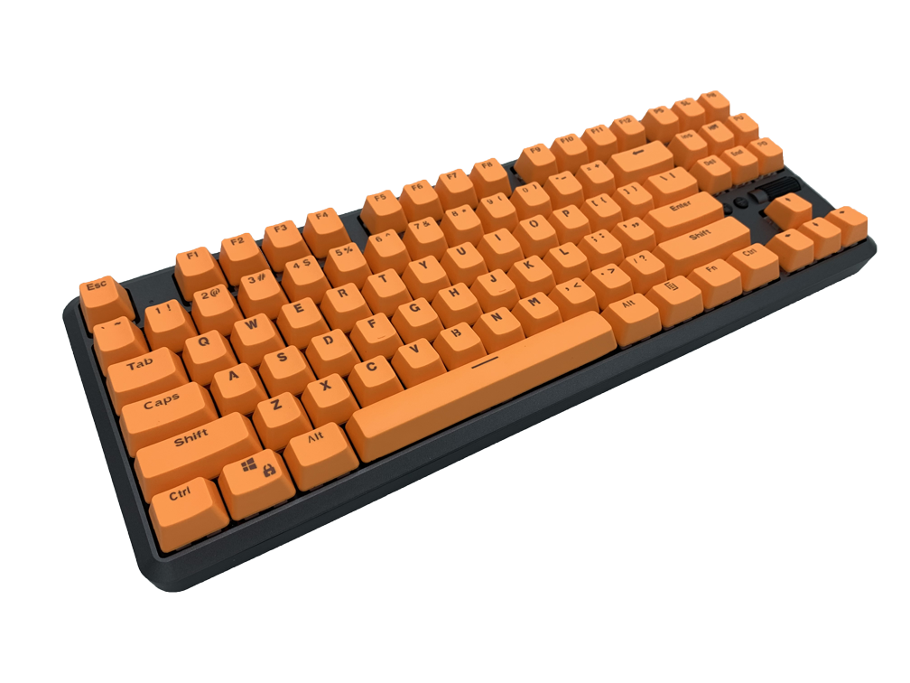 Hotswap TKL Mechanical Keyboard - Orange