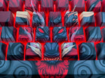 Hayabusa 60% Keyboard - Red Oni Dragon - Alpherior Keys