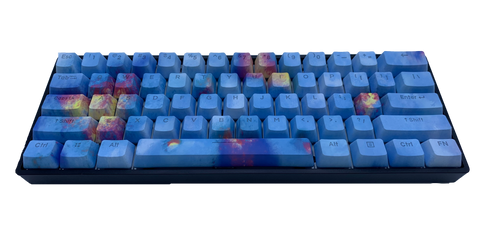 Hayabusa 60% Keyboard - Blue Gem - Alpherior Keys