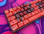Hayabusa 60% Keyboard - Crimson Koi - Alpherior Keys