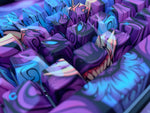 Hayabusa 60% Keyboard - Purple Oni Dragon - Alpherior Keys