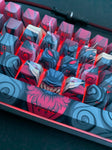 Red Oni Dragon Keycap Set - Alpherior Keys - Alpherior Keys