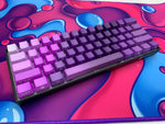 Hayabusa 60% Keyboard - Purple Fade - Alpherior Keys