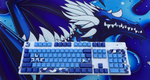 Blue Fusion Keycap Set - Alpherior Keys - Alpherior Keys