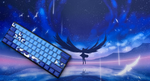 Hayabusa 60% Keyboard - Blue Fusion - Alpherior Keys