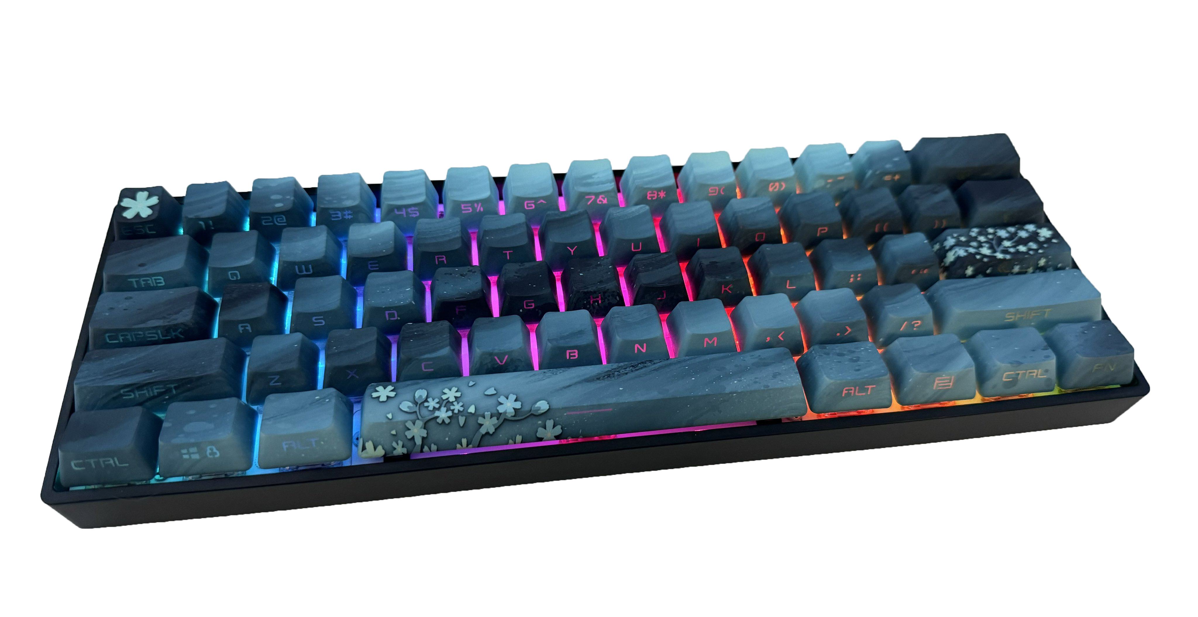 キーボード BOXXX KEYCAP THINK_Sakura Amazon.com: Geeksocial (Only Keycaps) Sakura 60% PBT Keycaps