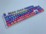 Rainbow Sherbet Keycap Set - Alpherior Keys - Alpherior Keys