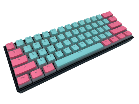 Hayabusa 60% Keyboard - Miami V2 - Alpherior Keys