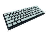 Hayabusa 60% Keyboard - Panda Pudding (White & Black) - Alpherior Keys