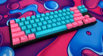 Hotswap 65% Mechanical Keyboard - Cotton Candy V2 - Alpherior Keys