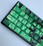 Green Liquid Oni Dragon Keycap Set - Alpherior Keys - Alpherior Keys