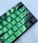Green Liquid Oni Dragon Keycap Set - Alpherior Keys - Alpherior Keys