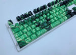 Green Liquid Oni Dragon Keycap Set - Alpherior Keys - Alpherior Keys