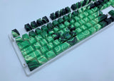 Green Liquid Oni Dragon Keycap Set - Alpherior Keys - Alpherior Keys