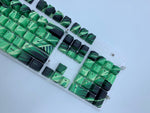 Green Liquid Oni Dragon Keycap Set - Alpherior Keys - Alpherior Keys