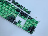 Green Liquid Oni Dragon Keycap Set - Alpherior Keys - Alpherior Keys