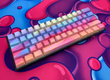 Rainbow Sherbet Keycap Set - Alpherior Keys - Alpherior Keys