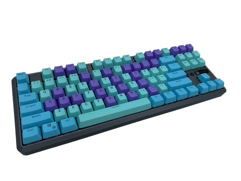 Hotswap TKL Mechanical Keyboard - Aurora Strike - Alpherior Keys