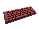 Hayabusa 60% Keyboard - Slayer Pudding (Red & Black) - Alpherior Keys