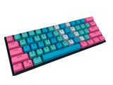 Hayabusa 60% Keyboard - Cosmic Candy V2 - Alpherior Keys