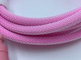 Pink (White Sleeve) - Aviator Cable - Alpherior Keys
