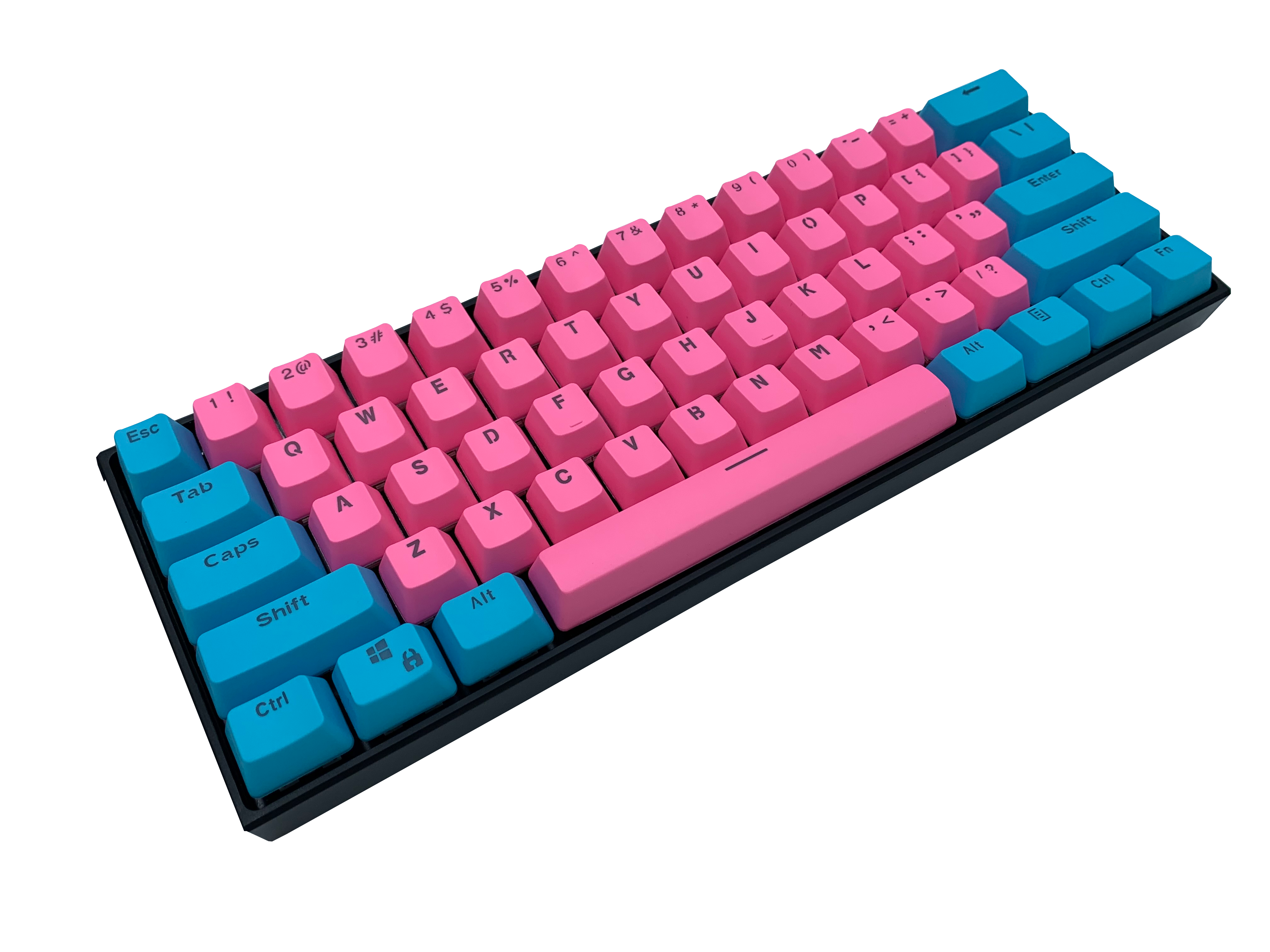 Hayabusa 60% Keyboard - Cotton Candy