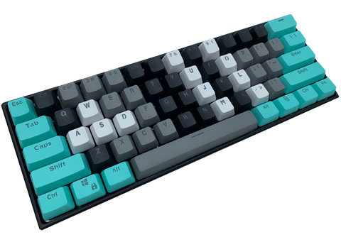 Cyborg Keycap Set - AK - Alpherior Keys