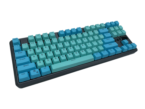 Hotswap TKL Mechanical Keyboard - Frozen Lake - Alpherior Keys