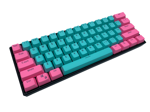 Hayabusa 60% Keyboard - Galaxy Blue - Alpherior Keys