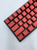 Slayer Pudding Keycap Set (Red & Black) - Alpherior Keys - Alpherior Keys