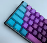 Hayabusa 60% Keyboard - Amethyst Fade - Alpherior Keys