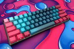 Hayabusa 60% Keyboard - Cotton Candy Fade - Alpherior Keys
