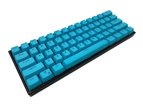 Hayabusa 60% Keyboard Keyboard - Blue - Alpherior Keys