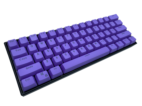 Hayabusa 60% Keyboard - Purple | Alpherior Keys