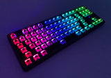 Hotswap TKL Mechanical Keyboard - Galaxy Pink - Alpherior Keys