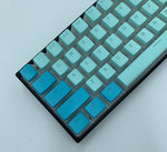 Ice Blue V1 Keycap Set (Blue & Teal Pudding) - Alpherior Keys - Alpherior Keys