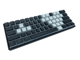 Hayabusa 60% Keyboard - Mono (Pudding) - Alpherior Keys