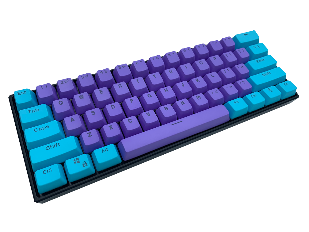 Hayabusa 60% Keyboard - Amethyst V2 | Alpherior Keys