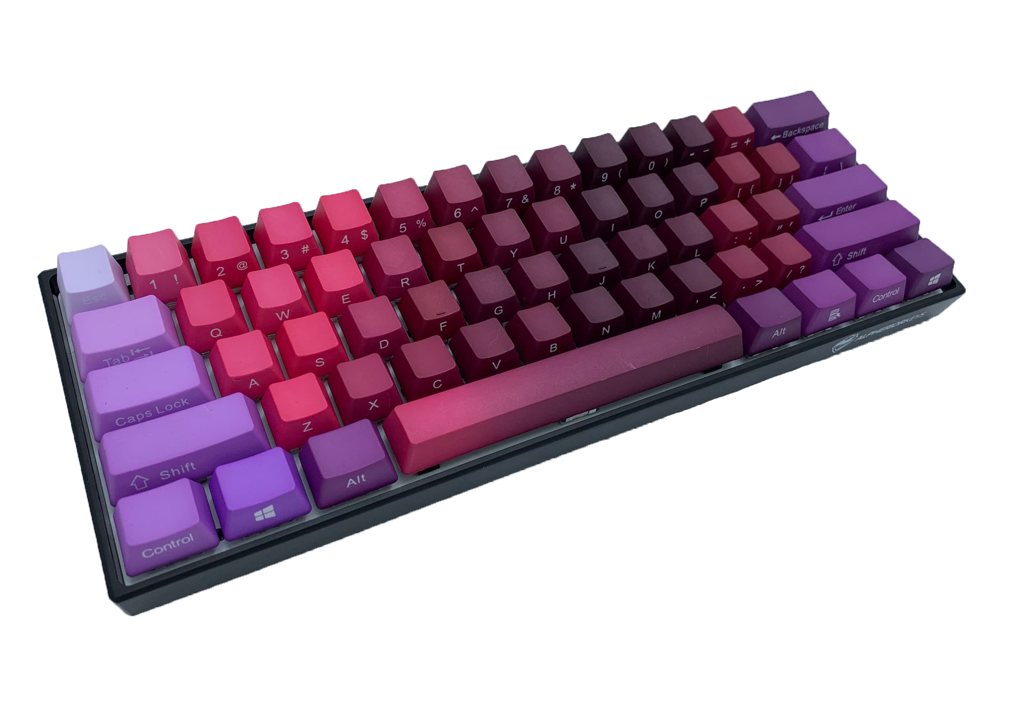 キーボード Altair-X (Rose Gold) Full kit Keycaps Nebula Fade Keycap Set - Alpherior Keycaps | Alpherior Keys