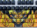 Gold Oni Dragon Keycap Set - Alpherior Keys